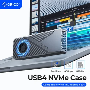 Penutup ORICO USB4 40Gbps Penutup NVME PCIe4.0 8TB (Aluminium), Kompatibel dengan Thunderbolt 3/4 untuk mac mini iMac 10 sampul imac penjualan terbaik - №