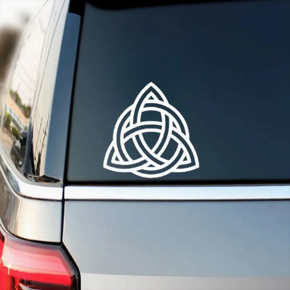 CELTIC KNOT TRIQUETRA Vinyl Decal Sticker Car Window Wall Bumper Home Decor Logo