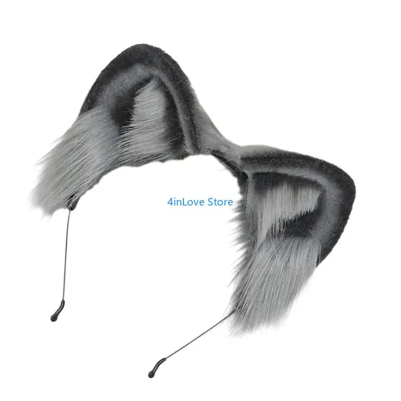 

T4MD Mardi Gras Ear Hairband Girls Live Broadcast Cosplay Party Headband