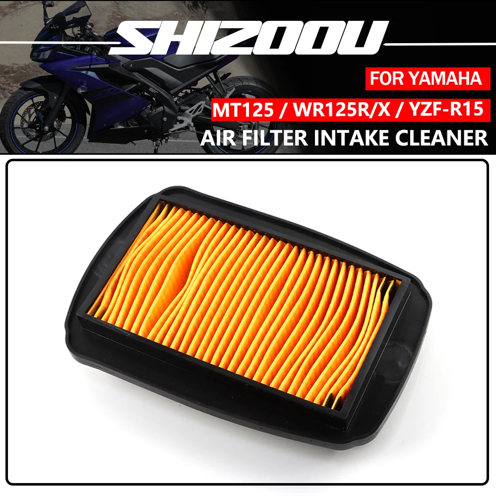 

Воздушный фильтр мотоцикла для YAMAHA MT125 2014-2019 WR125R WR125X 2009-2017 YZF-R15 2009-2018 YZF-R125 2008-2018 очиститель воздухозаборника