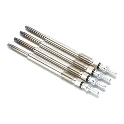 Car Accessories 4Pcs Car Diesel Heater Glow Plugs For Fiat 1.3 CDTI 46779614 Silver  Metel Car Modification Accessories