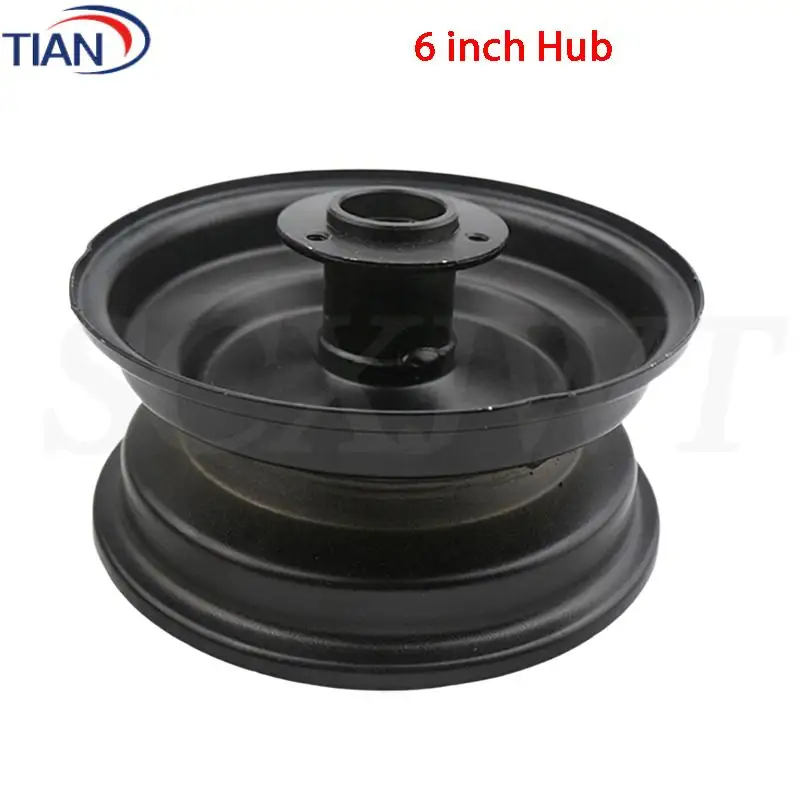

6-Inch ATV Go Kart wheels Compatible with 110cc 125cc Models, Fits 145/70-6, 13x5.00-6 Tires