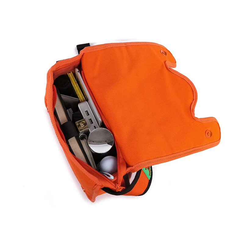 

Original Design Commuter Casual Color Blo Small Crossbody Canvas Bag Soft Handle Cartoon Pattern Polyester