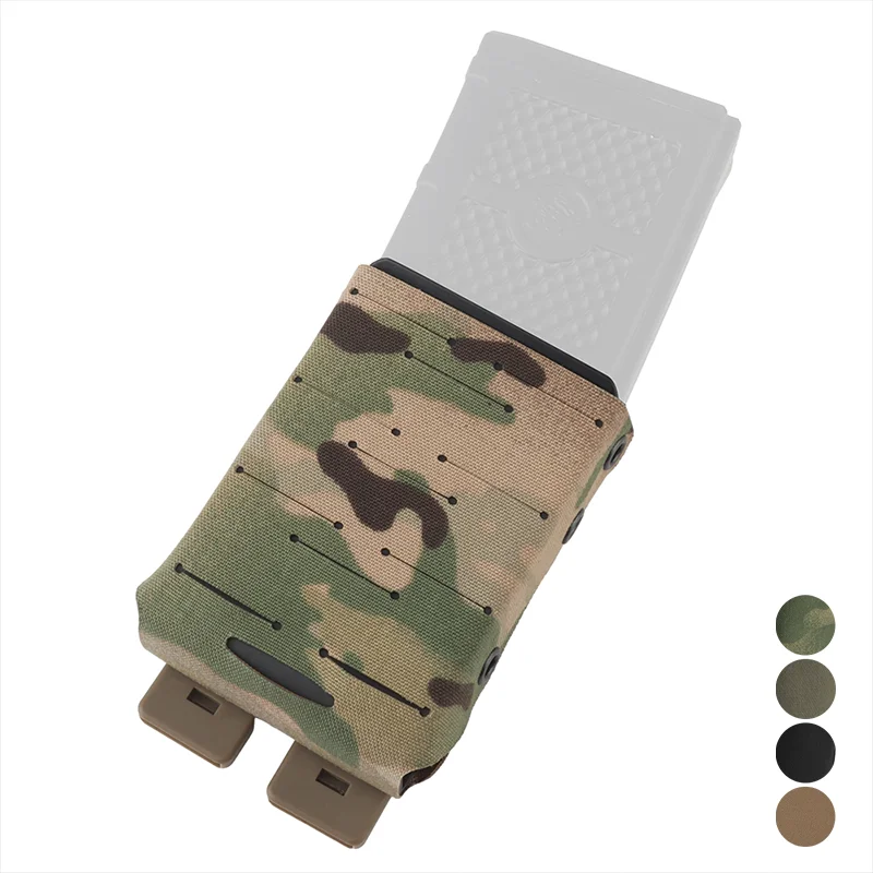 

Lightweight Multi Caliber Mag Pouch Built In Nylon Insert MOLLE Mount Hunting Field Use Rifle Pistol Gear Carrier