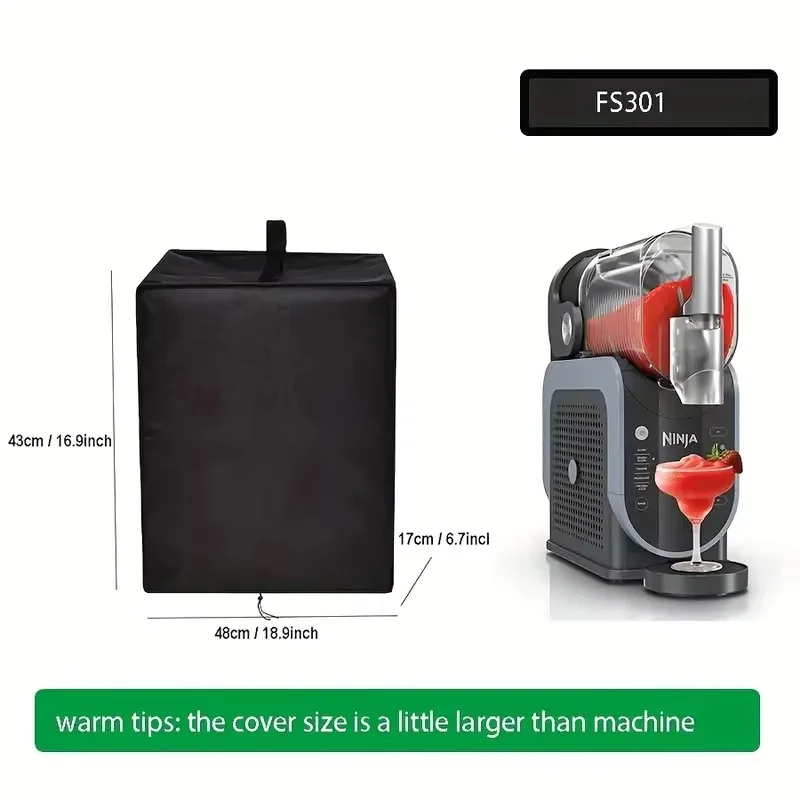 غطاء حماية لآلات الآيس كريم للجيب، مناسب لصانعي المشروبات نينجا فروزن للمشروبات الصيفية. #6
