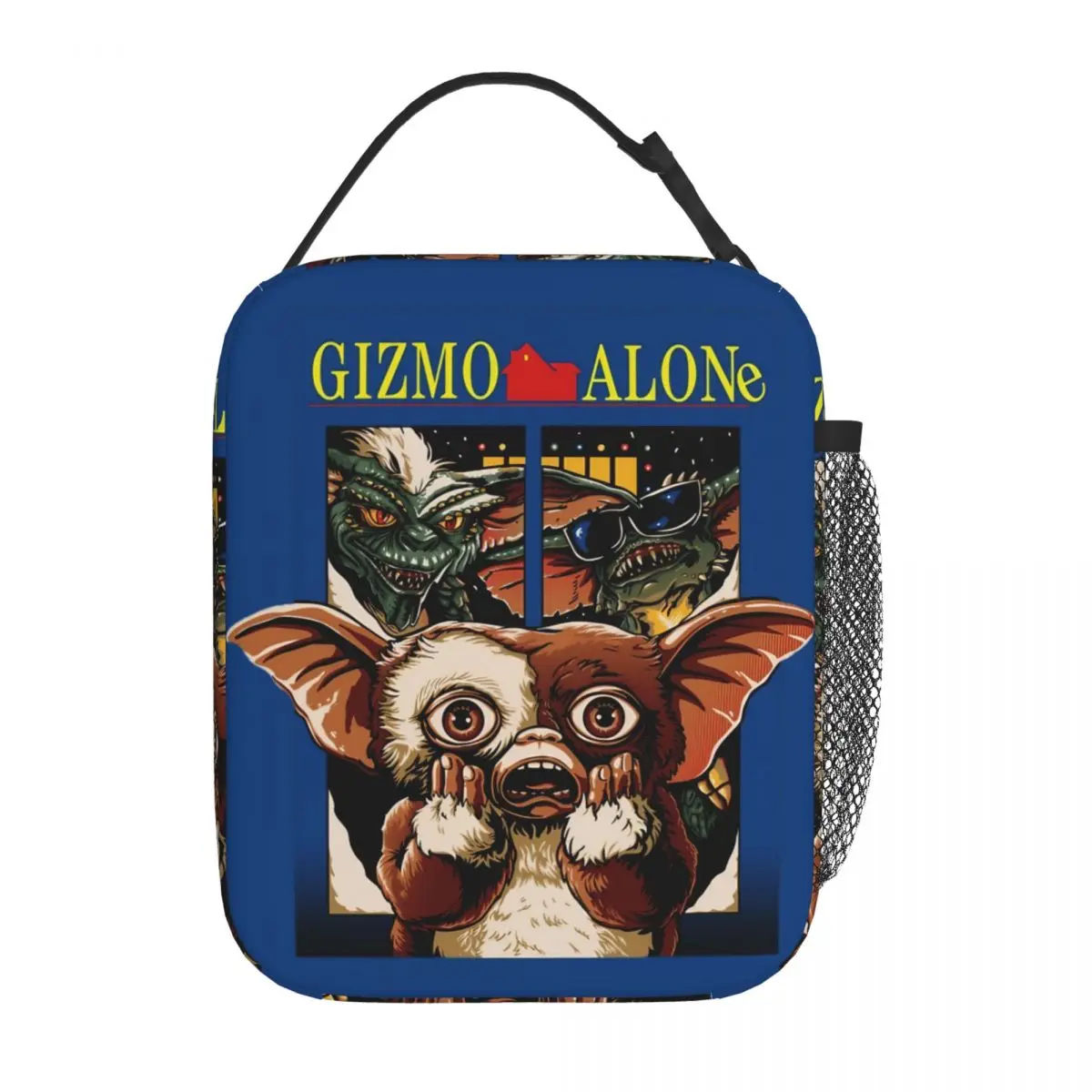 Gizmo Alone Thermal Insulated Lunch Bags for Travel Gremlin Halloween Gift Portable Food Bag Men Women Thermal Cooler Lunch Box