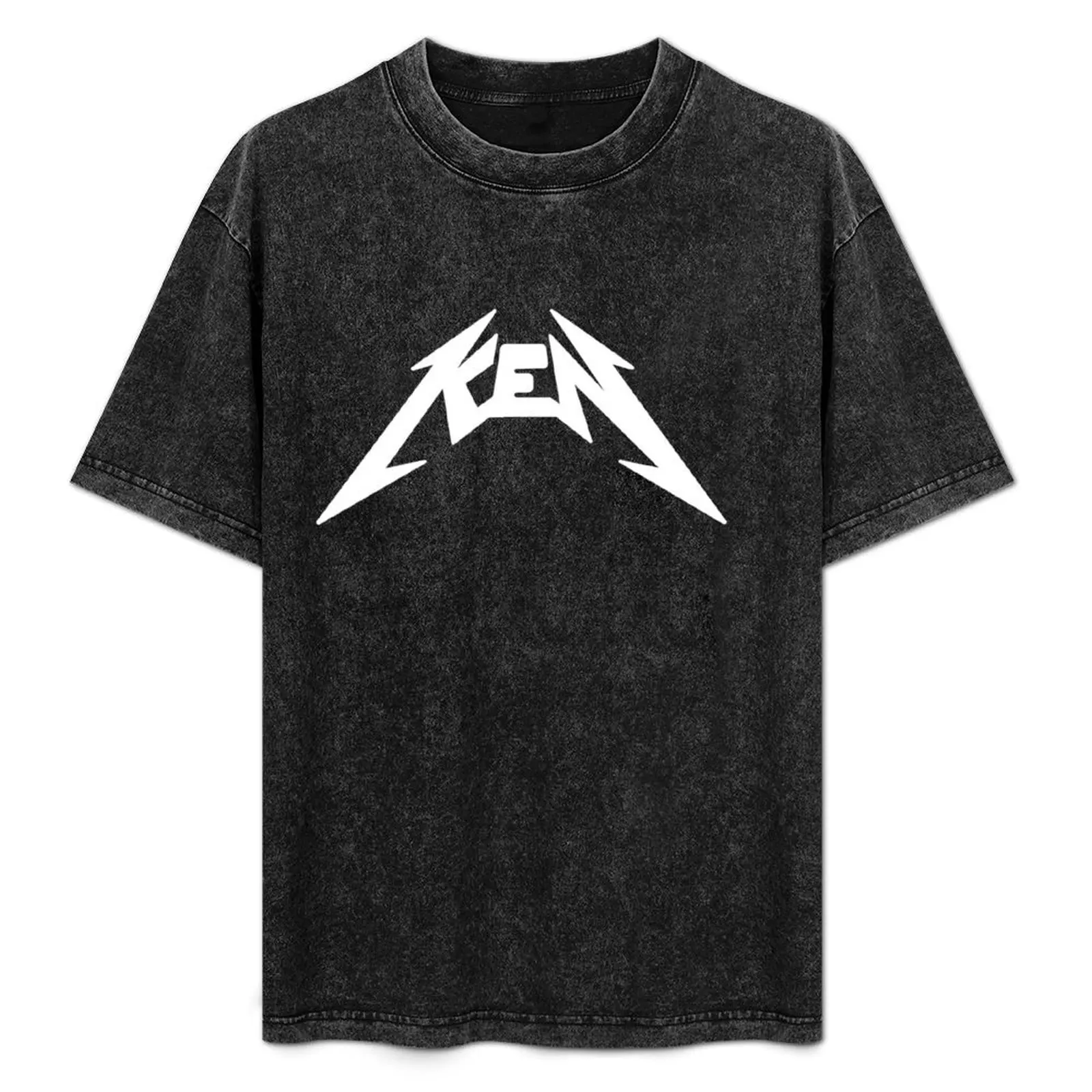 

Metal Ken, White T-Shirt for a boy customizeds quick drying funny t shirts for men