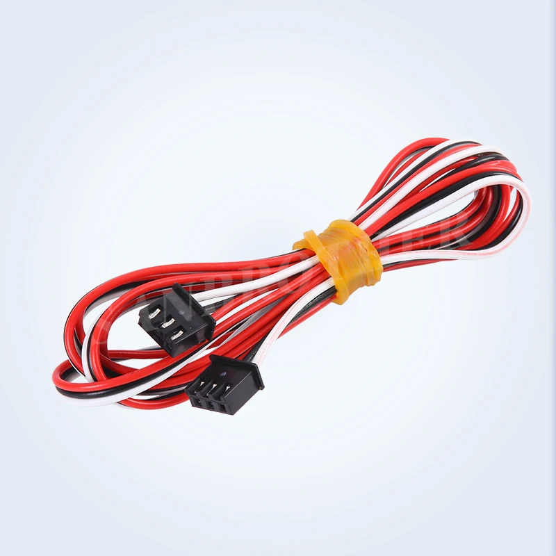 XH 2.54 Cable 3D Printer Parts 0.3M/1M XH2.54 3PIN Cable Endstop Mechanical Limit Optical Switch Connection Wire