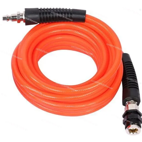 Suitable for /Air Pump Trachea, Car Tire Inflation Pipe 6 Meters Set, American Connector for Trachea