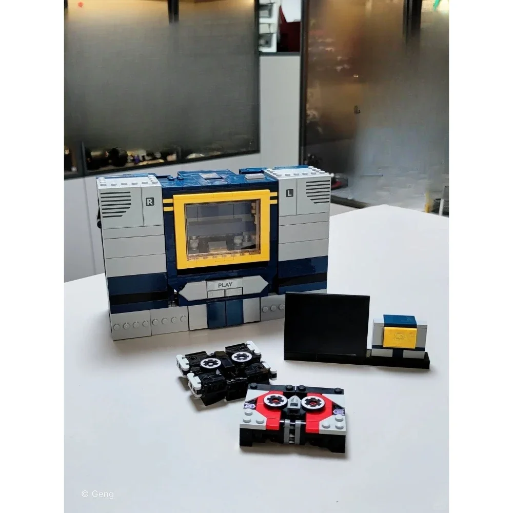 مجموعة تشوه الروبوت 10358 مجموعات مكعبات البناء المتوافقة مع جزيئات ليغو مناسبة لهدايا عيد الميلاد 1505 قطعة