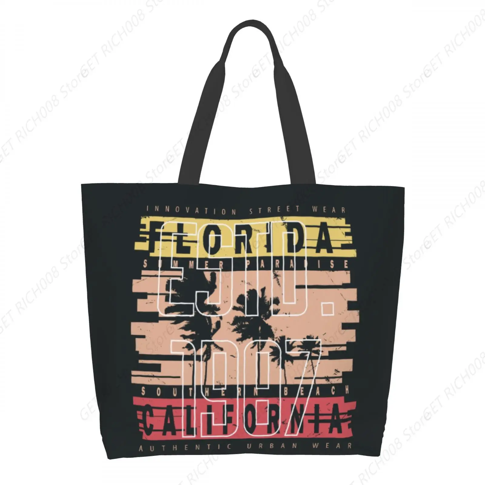 

Аутентичная гавайская потрясающая большая сумка Florida Trend для кормления и ежедневного использования, магнитная застежка