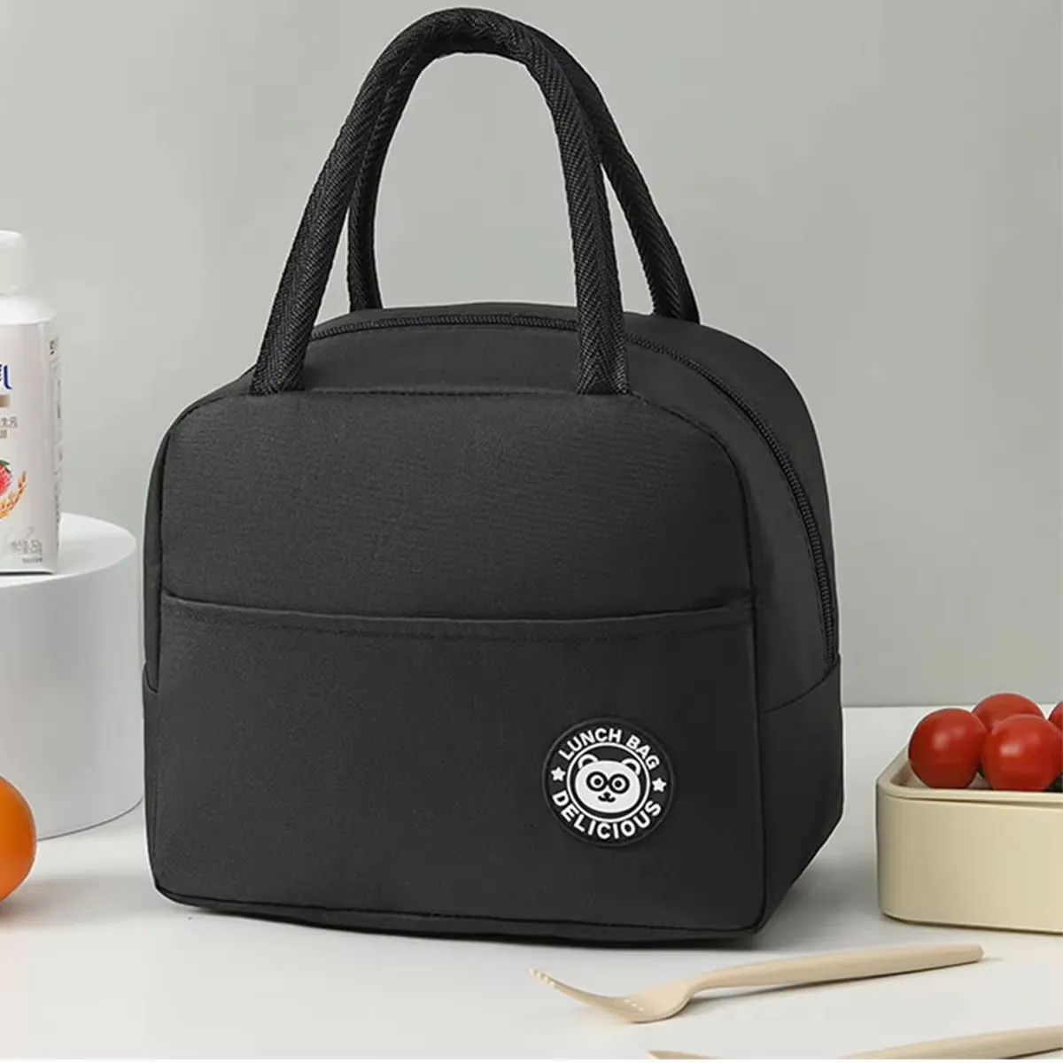 Borse per il pranzo alla moda per bambini borsa termica per pranzo al sacco per Picnic di grande capacità borsa termica portatile per ufficio