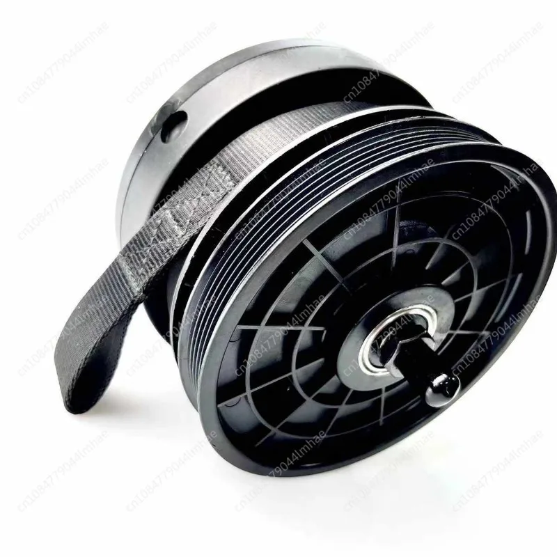 

Rowing Machine Webbing Rebound Damper with Belt Replacement Gym Resistance System Durable Gym Rower Spring Box Webbing Wheel