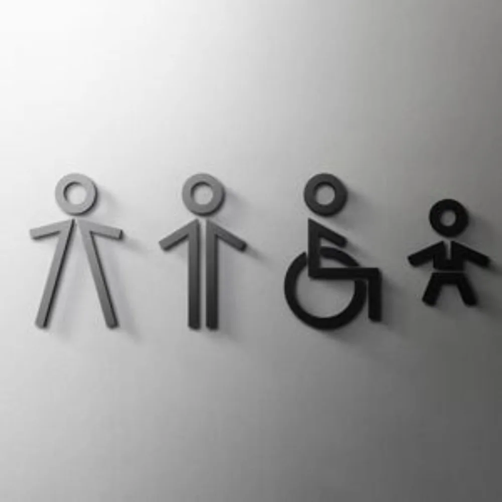 Modern Toilet Door …