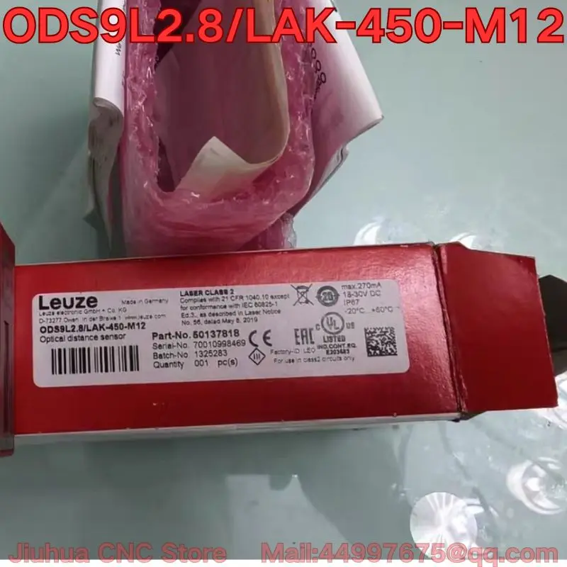 

Новый лазерный датчик дальности ODS9L2.8/LAK-450-M12