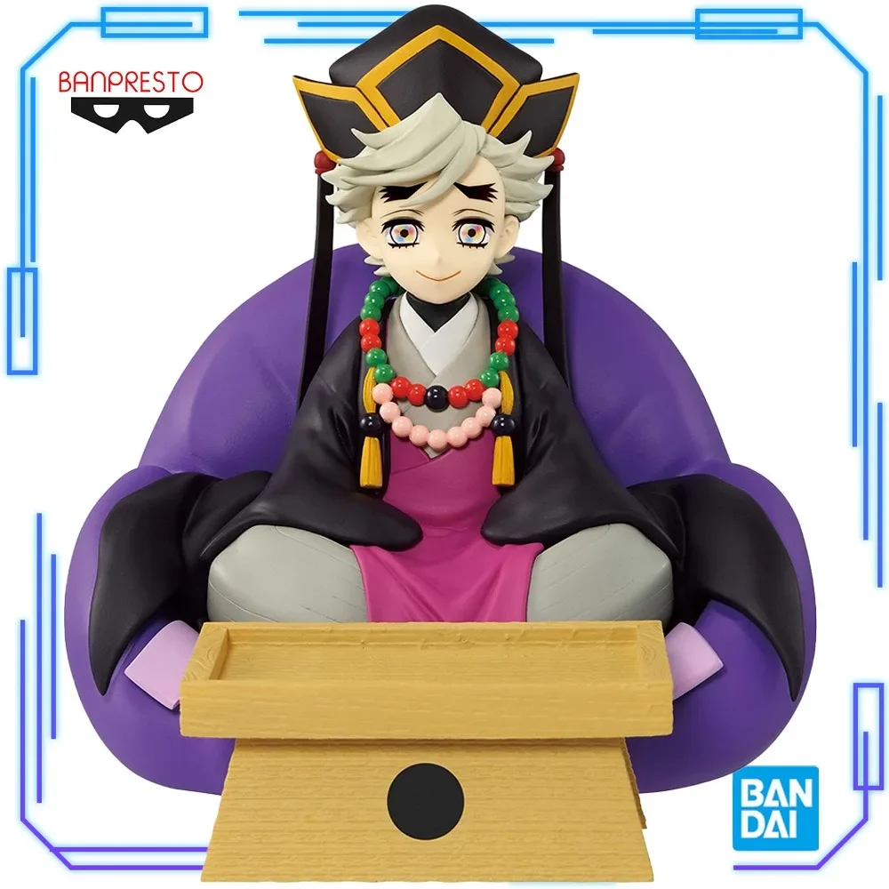 In Stock Bandai Original Genuine Banpresto Demon Slayer: Kimetsu No Yaiba Douma FigLife 14cm Collections Model Toy Figures Gift