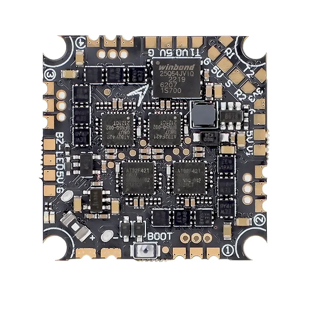 T-MOTOR F411 AIO 1S 13A BL32 ESC BMI270 ل T-MOTOR M0803 M0802 موتور ملحقات طائرة بدون طيار #5