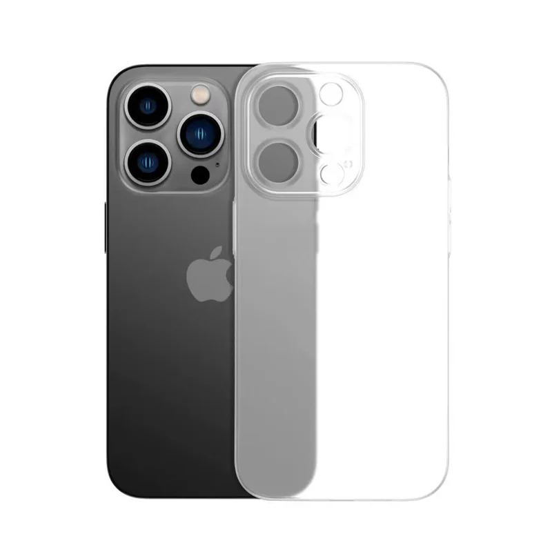 0.3mm Ultra-thin PP Matte Phone Case For iphone 11 12 13 14 15 Pro Max 12 mini 14 Plus Back Cover Cases