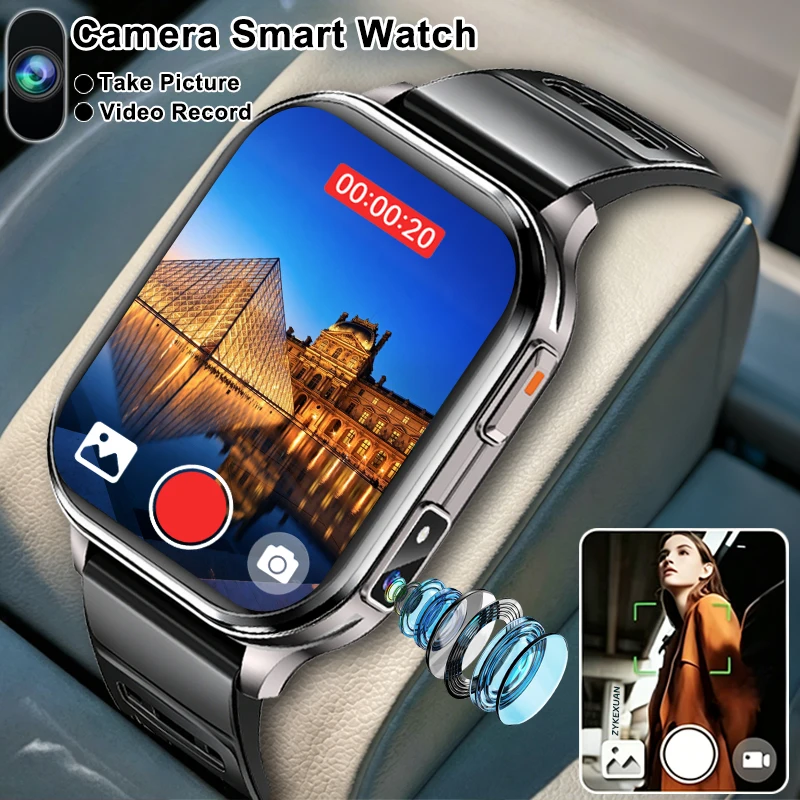 Aquatic Sports Performance - New Smartwatch Camera Take Photos Record