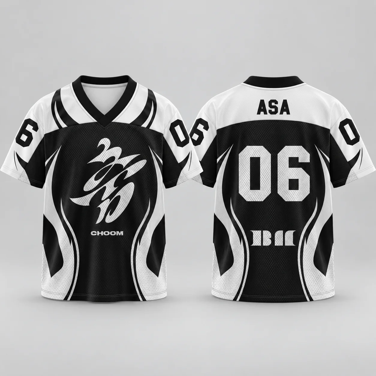 KPOP-Style Fußballtrikot Koreanische Idol-Mode Vintage Fußballshirt Unisex Streetwear Oversized Sport-T-Shirt Fan-Geschenk – Detail 5