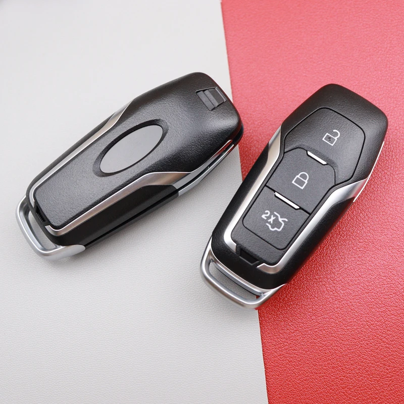 Carcasa para mando a distancia de coche, carcasa para Ford Fusion Mustang Explorer Lincoln MKZ MKC Edge Mondeo Kuka 2013 2014 2015 2016 2017