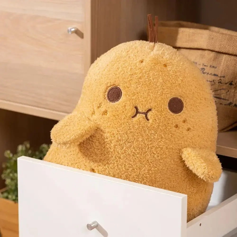 Muñeco de peluche de patata pequeña de algodón PP, muñeco de peluche de comida suave y divertido, Mini planta de dibujos animados, almohada Spud para chico y niña