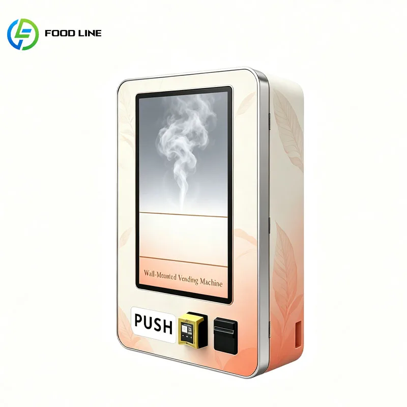 Self Service Wall Mounted Vending Machine Intelligent Retail Equipment Compact Design Customized