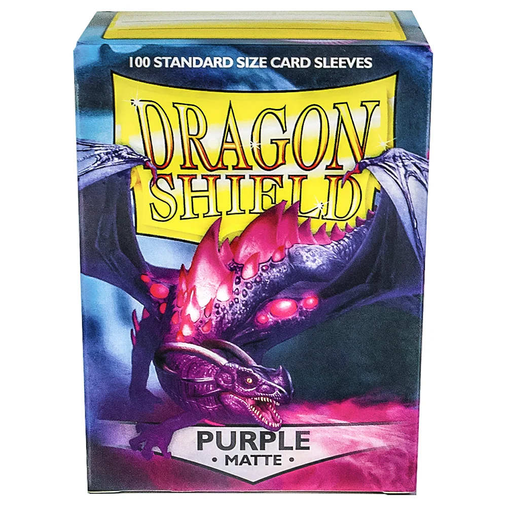 66x91mm Purple Dragon Shield 100 PCS/BOX High Quality Cards Sleeves Board  Games Cards Playing TCG Sleeves Protector - AliExpress 26