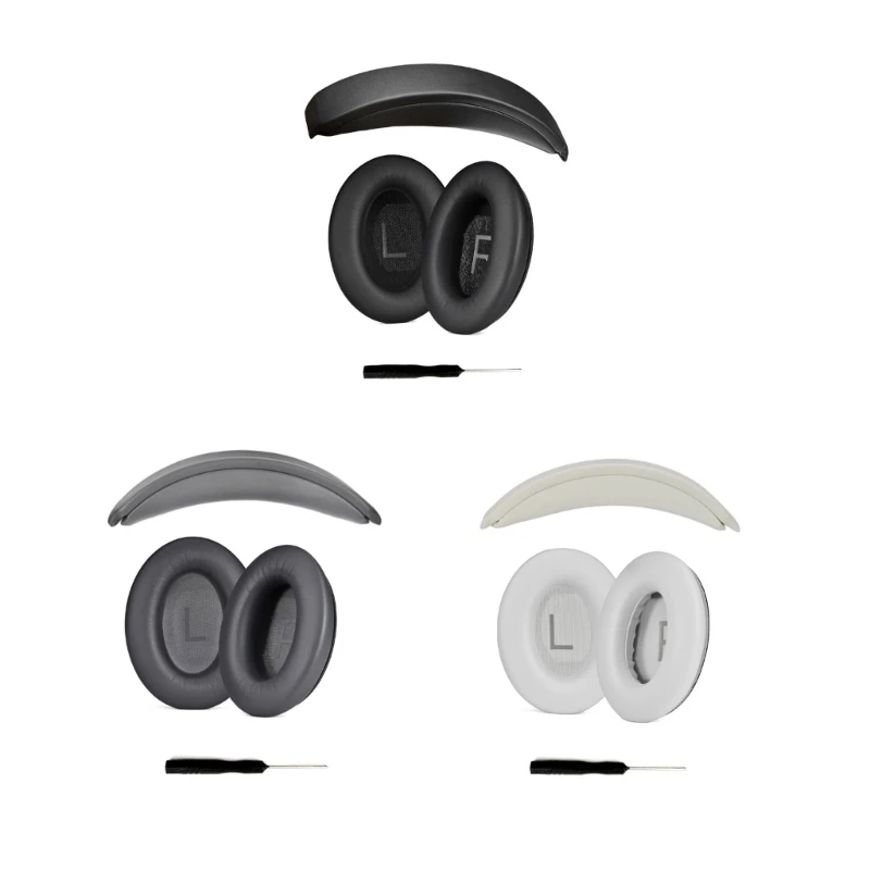 

Stylish Ear Pad Beam Pad Headbeam for QC35 QC35II QC45 QCSE Headphones Earpads