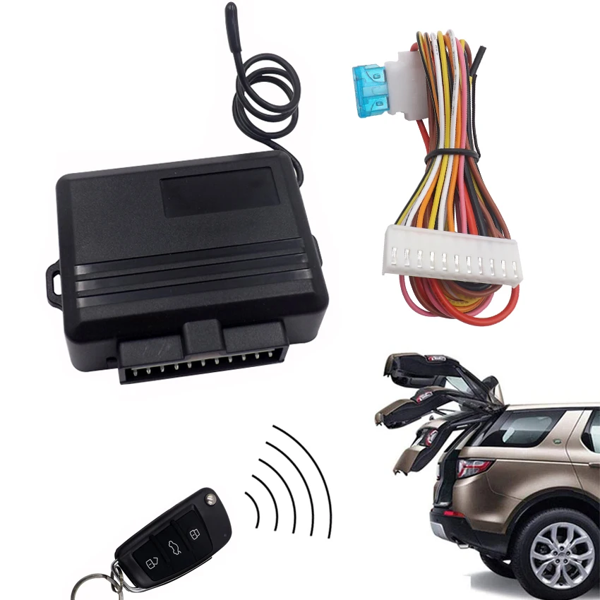 

12V Car Alarm Remote Control Central Lock Module Keyless Entry System Automatic Locking Controller Device Door Unlock Remotely