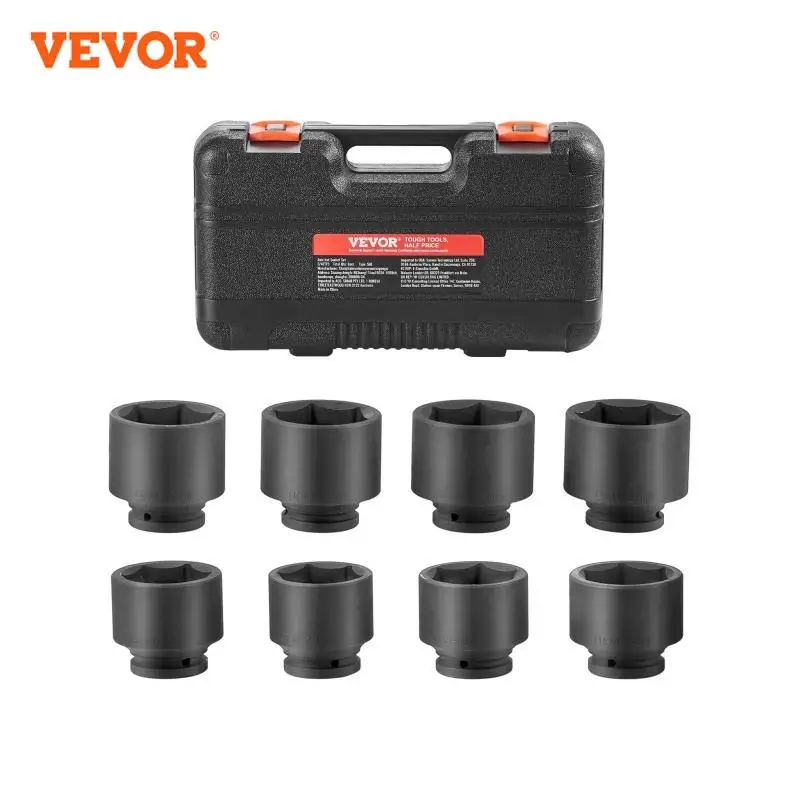 VEVOR Axle Nut Impact Socket Set 3/4