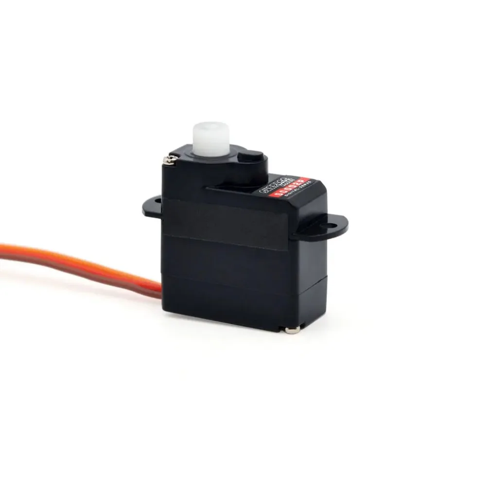 Servo Digital S0002P 2G, transmisión de plástico, alto par, alta velocidad, bajo voltaje, Micro Servo con tornillo de brazo para modelo de Avión RC
