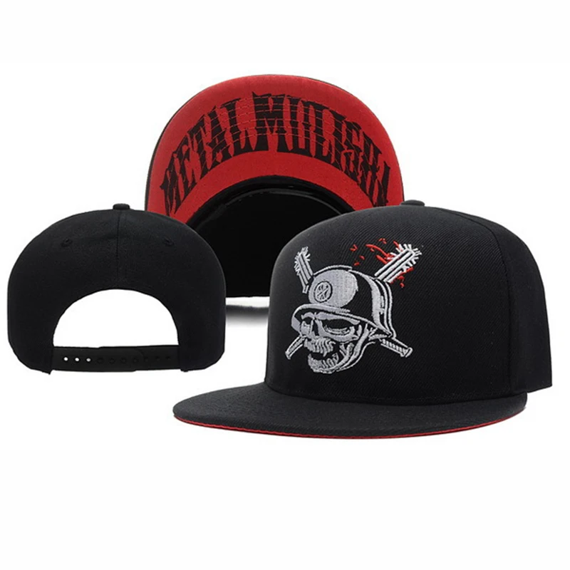 Fém mulisha férfiak Nők Baseball kupak Stramm Hímzés kültéri Sportág snapback Rafinált Komló Nap Sapkaellenző Divat Uniszex Bé Káva Kalap H001