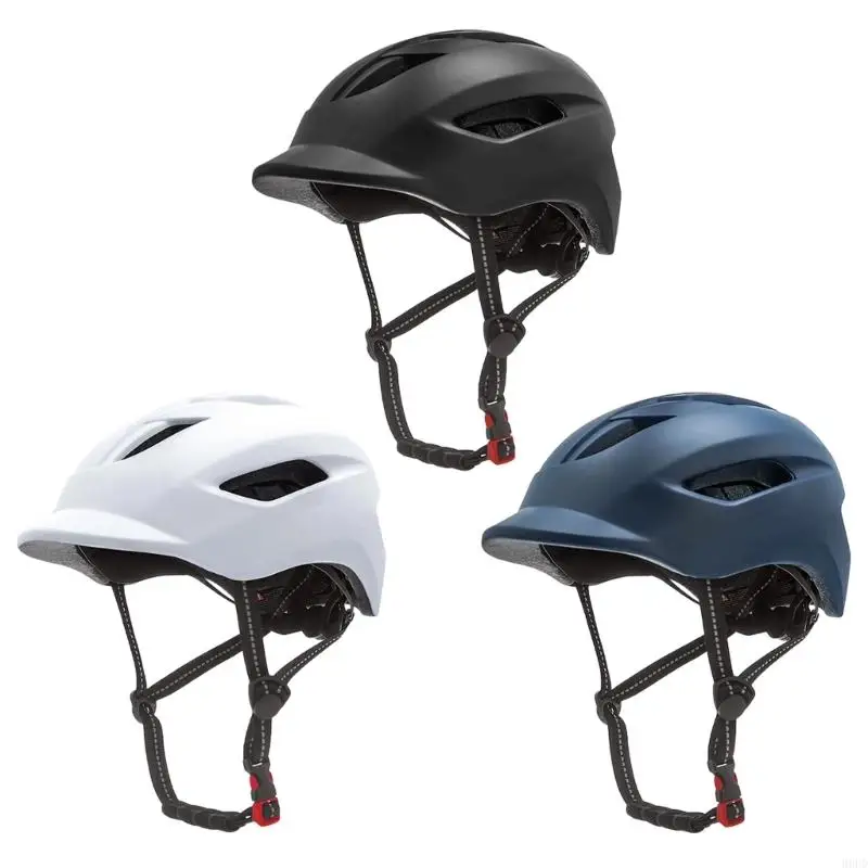 Vented Cycling Helmet for Adult Riders, Shell with Soft Liner and Adjustable Detail for Commuting and Daily Ride 69HD