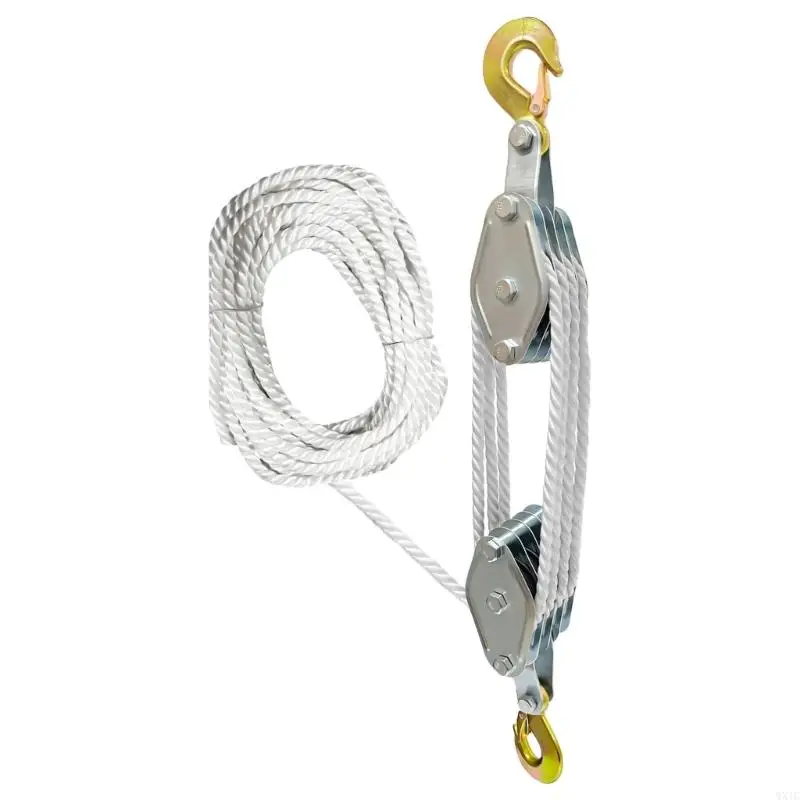 Bloque WXTC y Tackle Polea Hoist 2200 Bloque resistencia rotura y Tackle Polea Polea Bloque Capacidad carga
