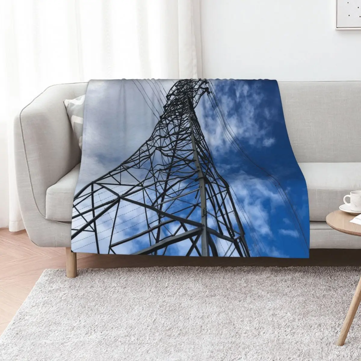 

Power Pylon Throw Blanket Summer Beddings Thermal Plush Stuffeds Blankets