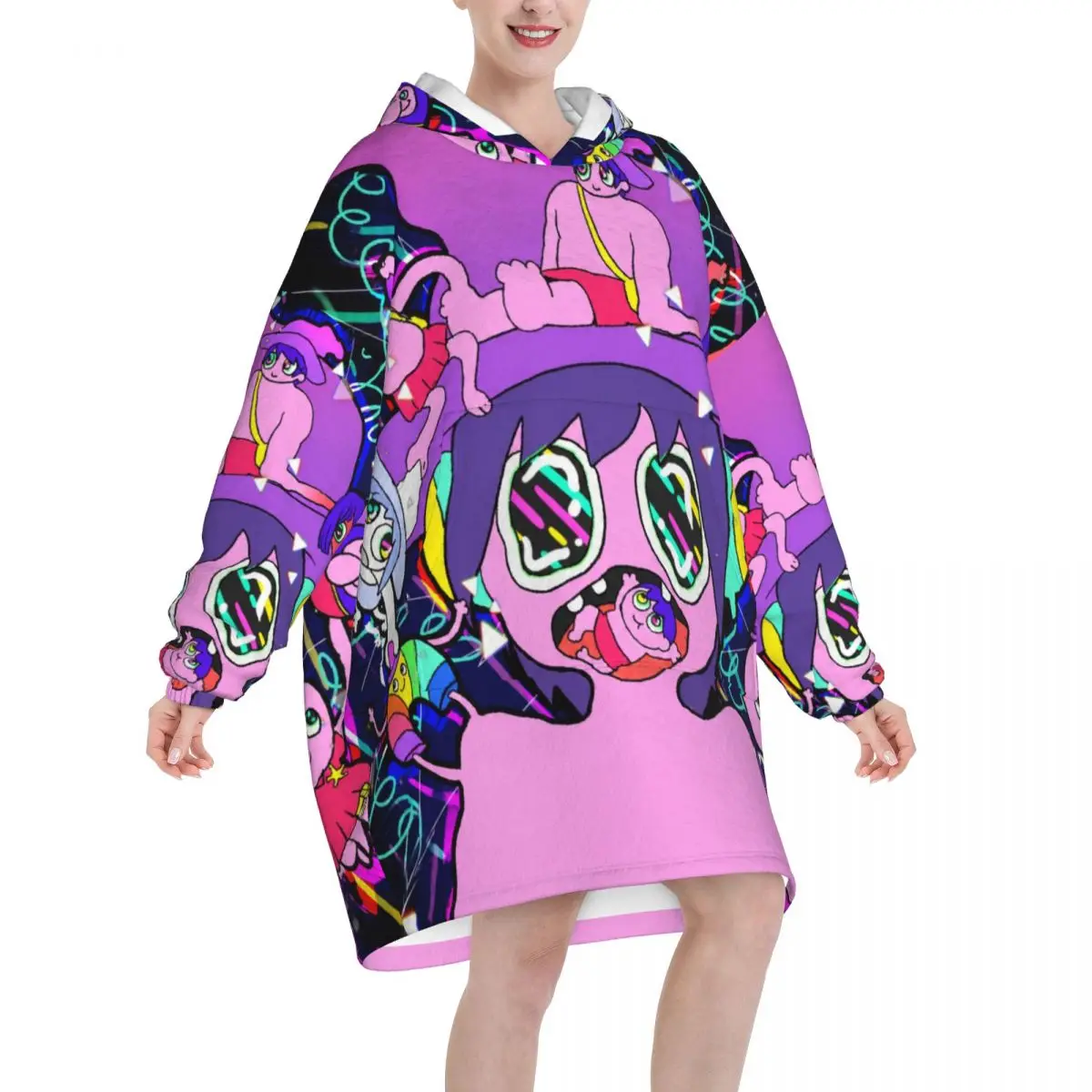 Midnights Gospes Blanket Hoodie Oversized Wearable Sweatshirt Blanket Warm Gifts for Women Girls Girlfriend