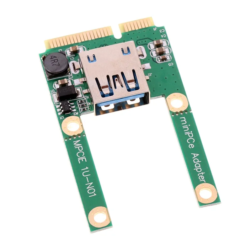 

Mini PCI-E to USB3.0 PCI Express Adapter Pcie Riser Card Mini PCI-E to USB 3.0 Expansion Card Converter for Notebook