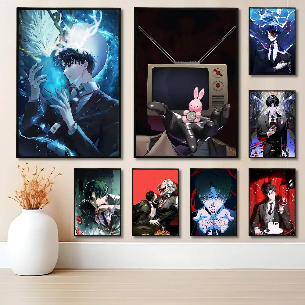 K-Kim S-Soleum GSGW Poster Waterproof HD Wall Art Decal Self-Adhesive Aesthetic Decor For Home Living