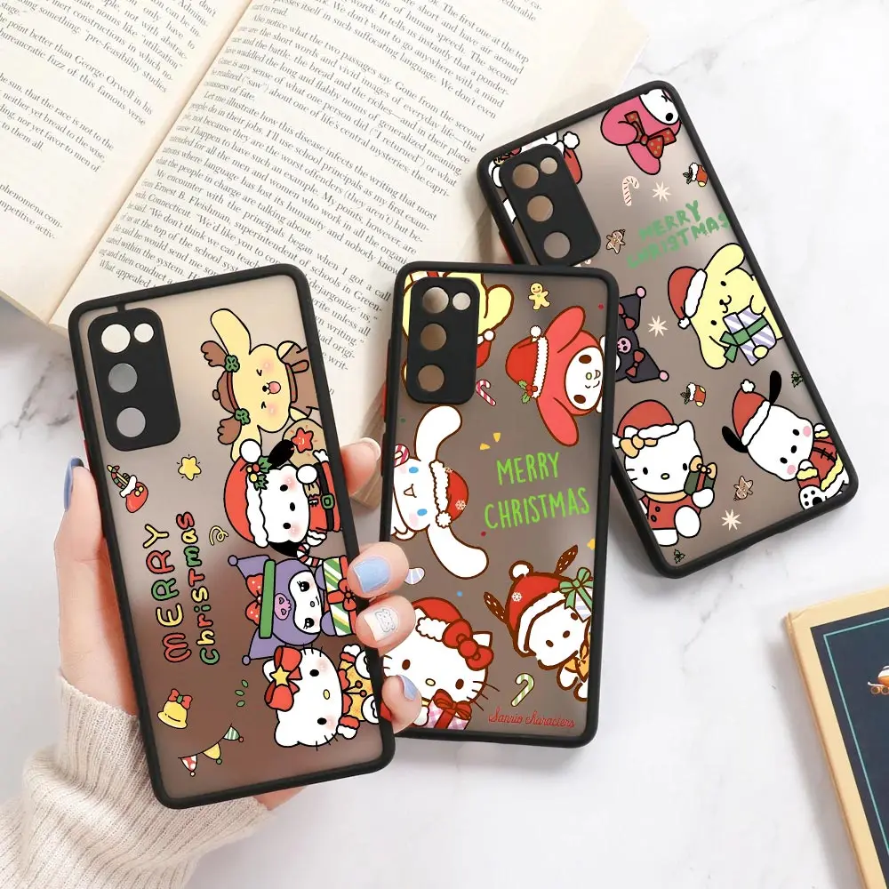 

Sanrio Christmas Cartoon Phone Case For Samsung Galaxy A56 A55 A54 A52 A17 5G A07 A06 A36 A32 A34 A25 A26 A72 A73 A13 Hard Cover