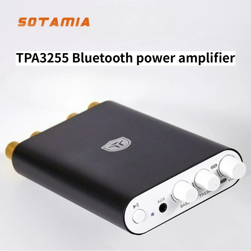 

SOTAMIA TPA3255 Высокая мощность 300 Вт * 2 цифровой APTX Bluetooth настольный усилитель мощности плата машина HIFI аудиофильский класс D LDAC3