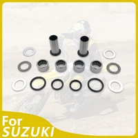 OTOM-Kit de mantenimiento de brazo oscilante de Motocross, rodamiento de agujas de rodillo, pivote, espaciador exterior interior, buje de sello de aceite para SUZUKI RM RMZ 250