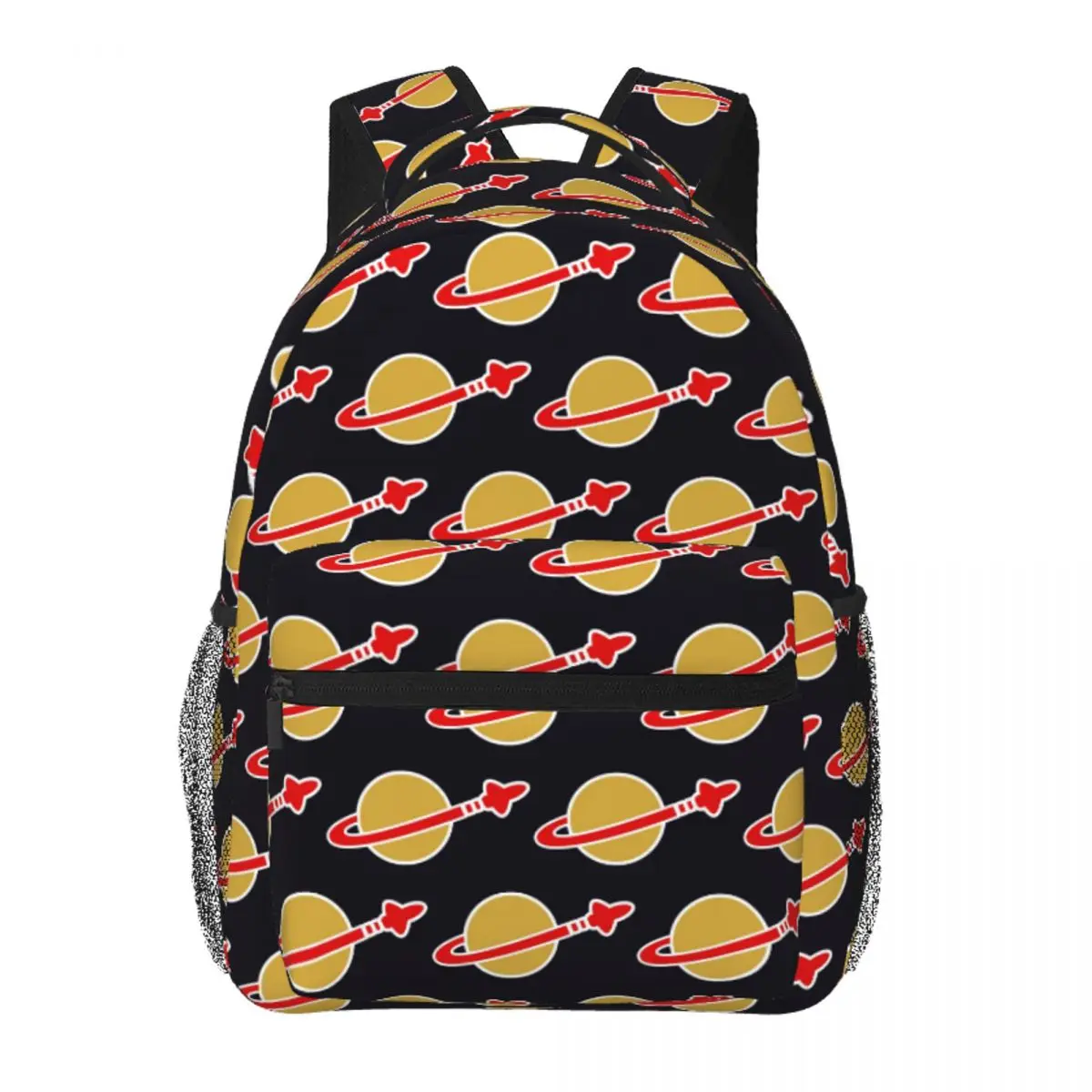 

Toy Blocks Spaceman Backpack Student Boys Girls BookBag Children School Bag Laptop Shoulder Bags for Men Women