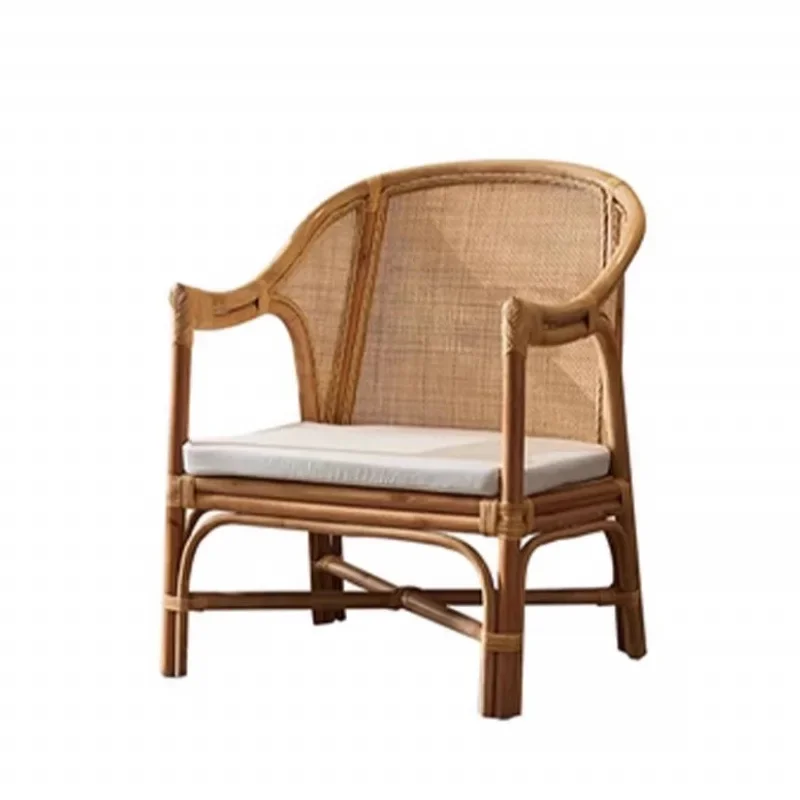 Living Room Single Table and Chair Combination Japanese-style Homestay Balcony Backrest Sofa Side Several Three-piece Set