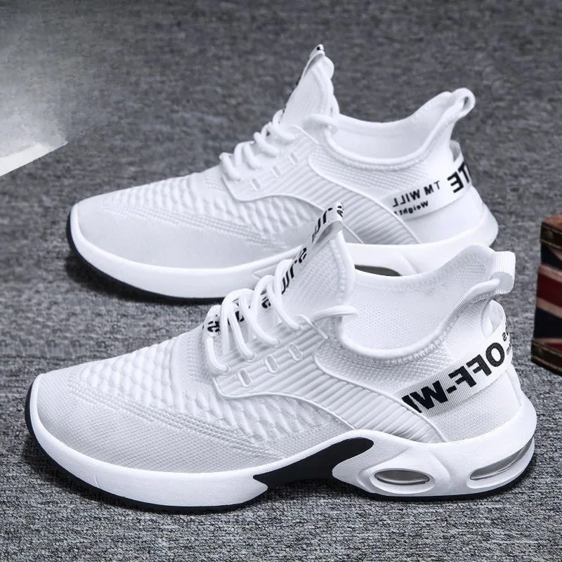 

Men's Shoes Summer Fashion Breathable and Casual Men Sneakers Lightweight Anti Slip Travel Hiking Shoe Mesh Men's Running Shoes