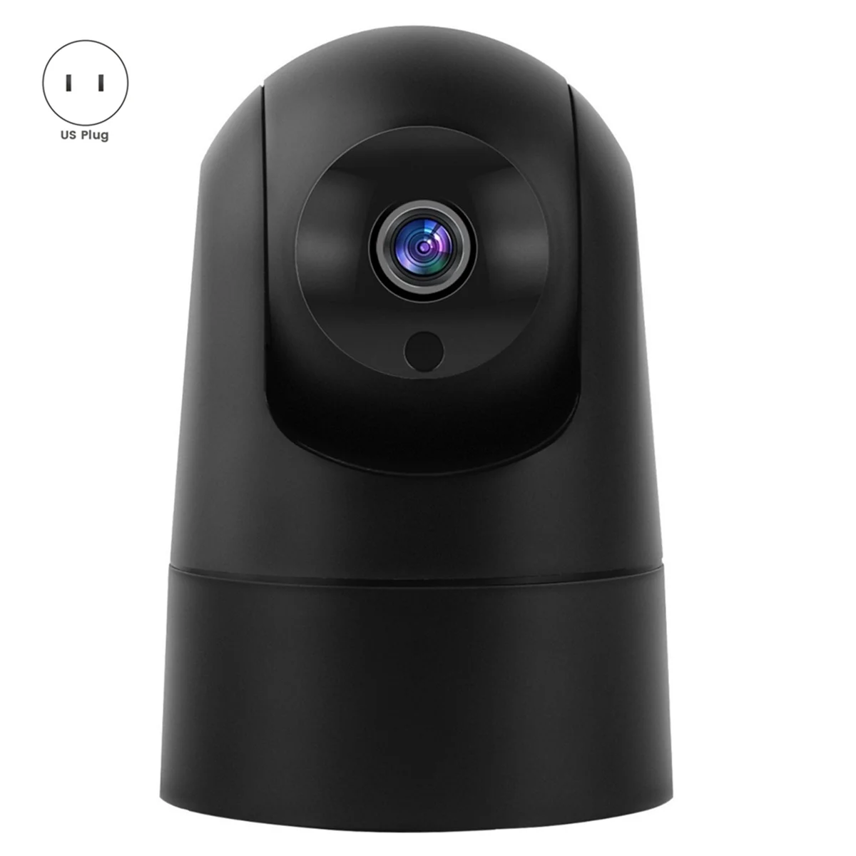 WiFi Camera 5G Video Surveillance Camera Mini Indoor Security Camera Black US PLUG