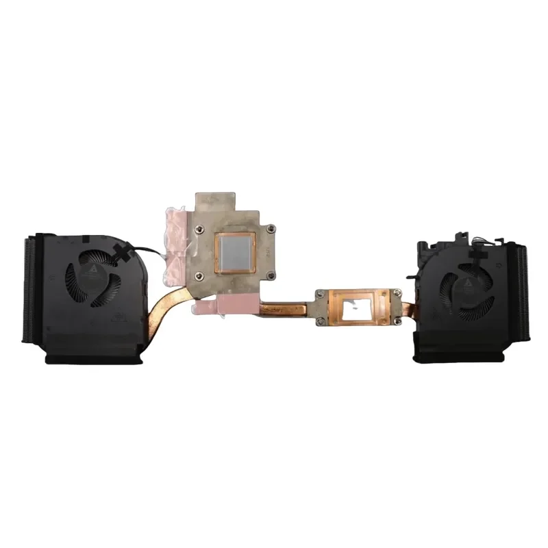 New for Lenovo P52 N18P Fan Radiator Heat Dissipation Module with Copper Heat Pipe 01HY785 01HY786