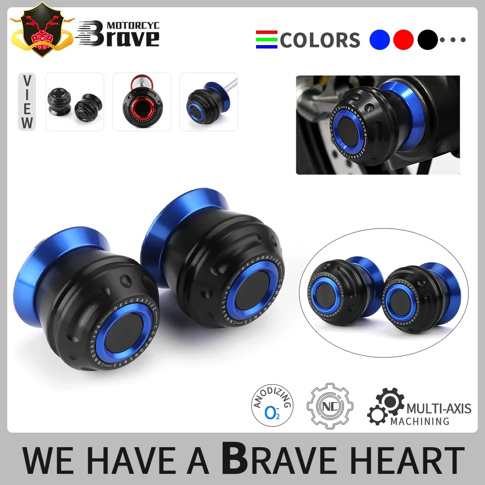 Motorcycle Front Axle Fork Slider Crash Protect Wheel Protector For C400X C 400 X 2019-2024 C400GT C 400 GT 2018-2024