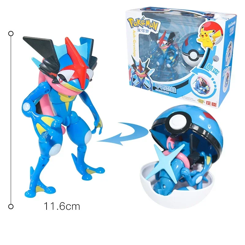 Original Pokémon-Ball-Verwandlungsspielzeug Psyduck Figur Pikachu Mewtwo Gyarados Taschenmonster Pokeball Actionfigur Dragonite – Detail 12