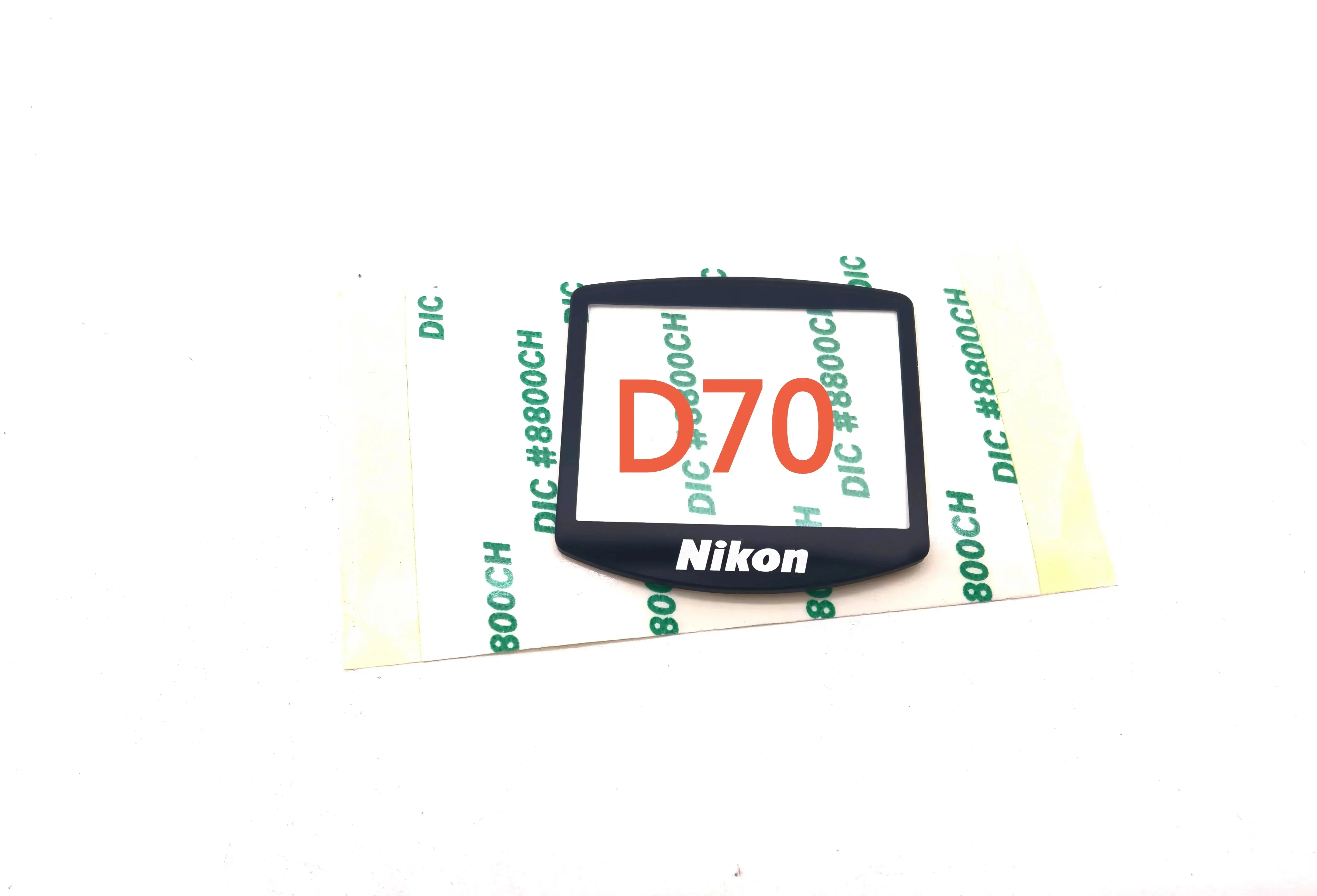 1pcs New LCD Screen Window Display (Acrylic) Outer Glass For NIKON D3000 D40 D50 D70 D70S Camera Screen Protector + Tape